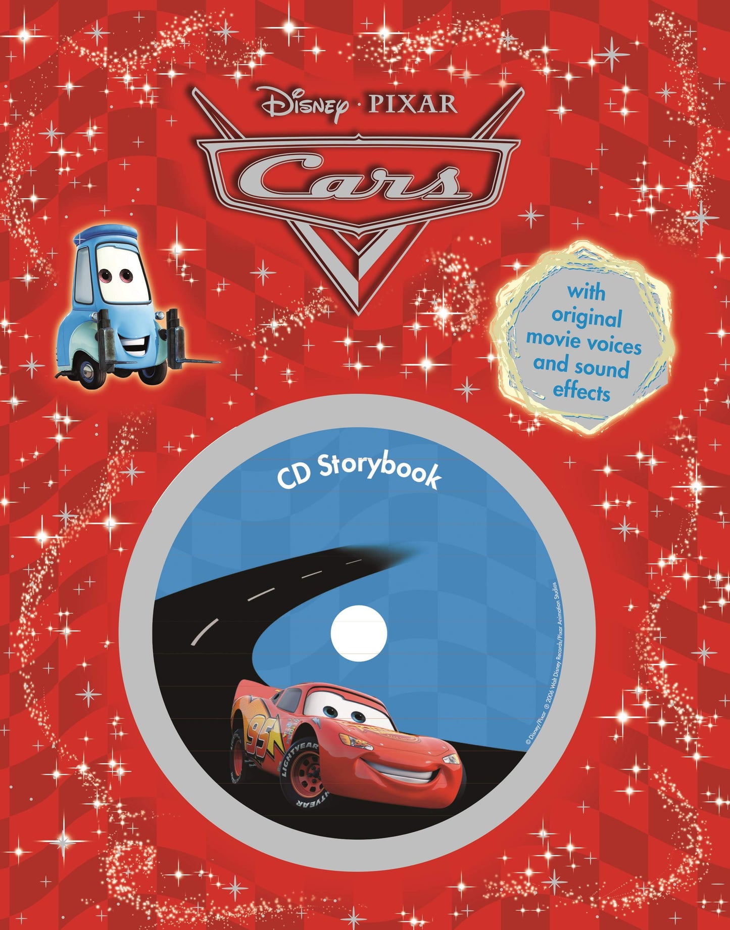 Cars - Disney + CD Storybook - Hard Cover