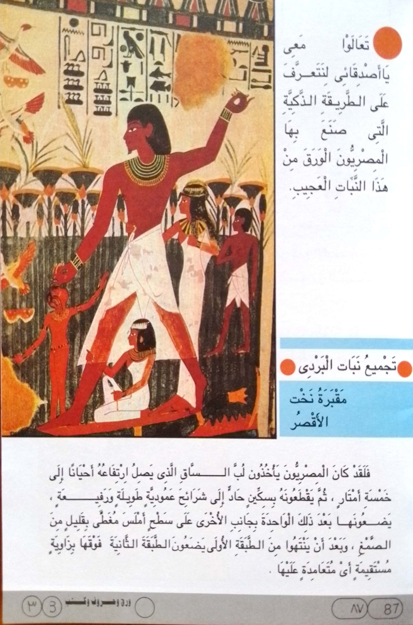 ورق وحروف وكتب - سلسلة موسوعة حضارة مصر القديمة