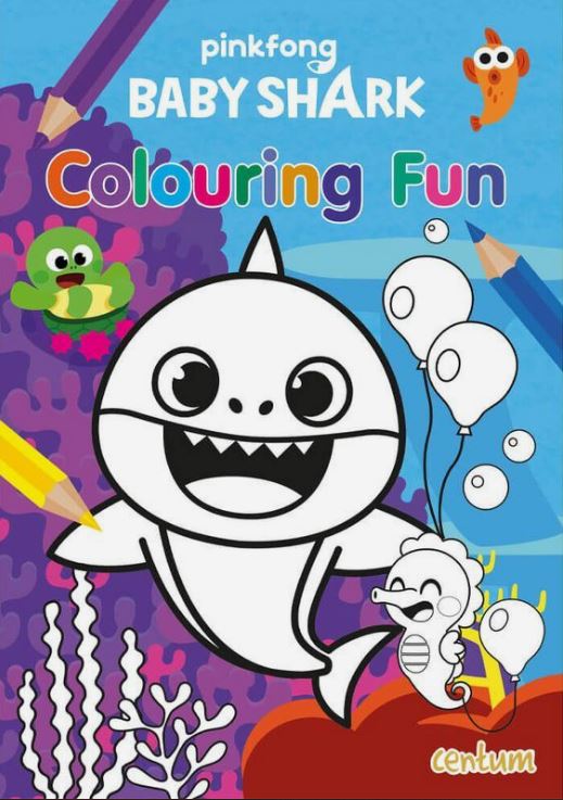 Baby Shark - Colouring Fun