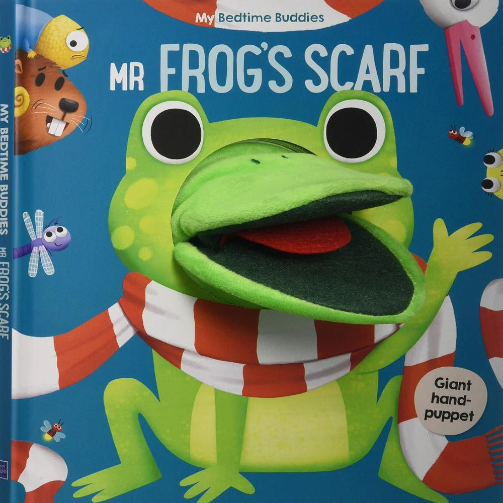 My Bedtime Buddies: Mr. Frog's Scarf - Board Book