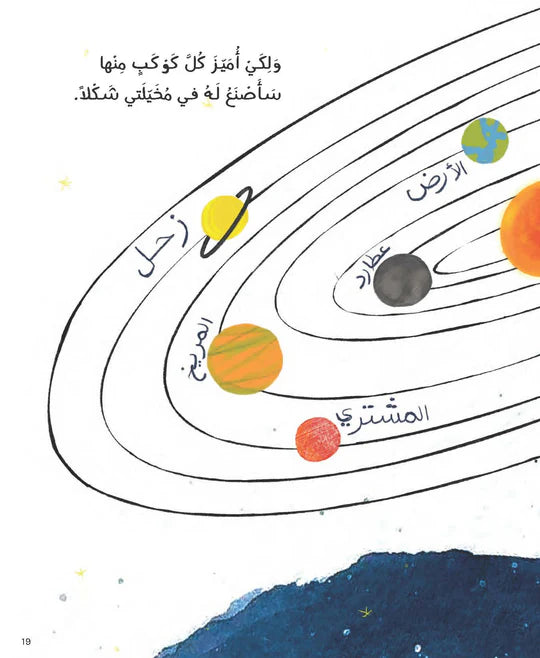 أريد أن أطير إلى الفضاء - غلاف مُقوّى