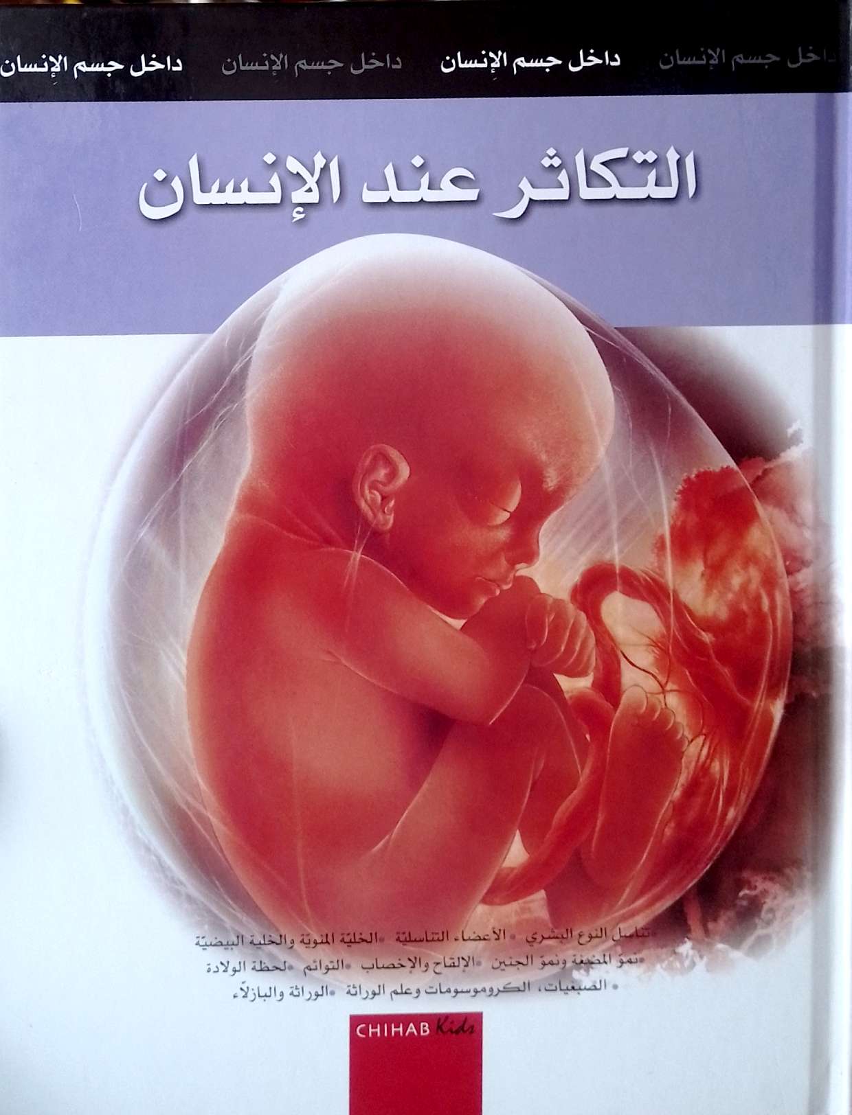 التكاثر عند الإنسان - سلسلة داخل جسم الإنسان - غلاف مُقوّى