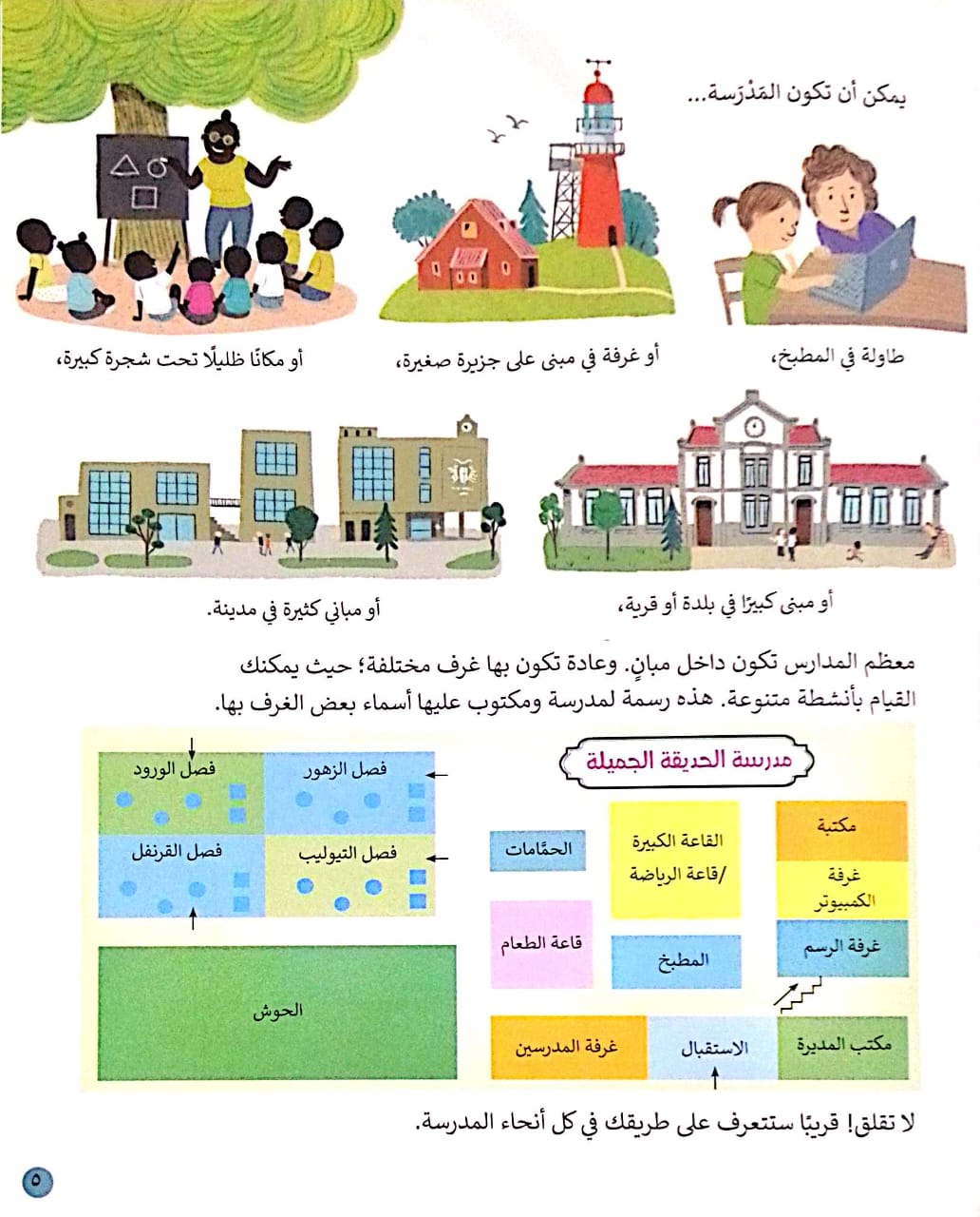 كل شيء عن بداية المدرسة - غلاف مُقوّى