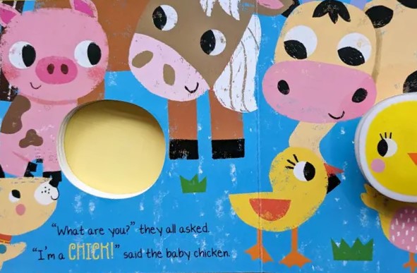Squishy Squeaky Books - Chick - Board Book