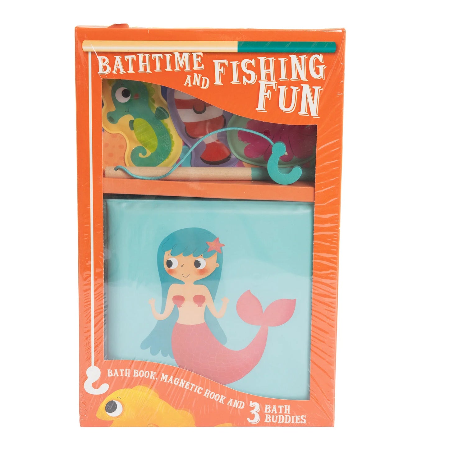 Bath Time and Fishing Fun - Board Book