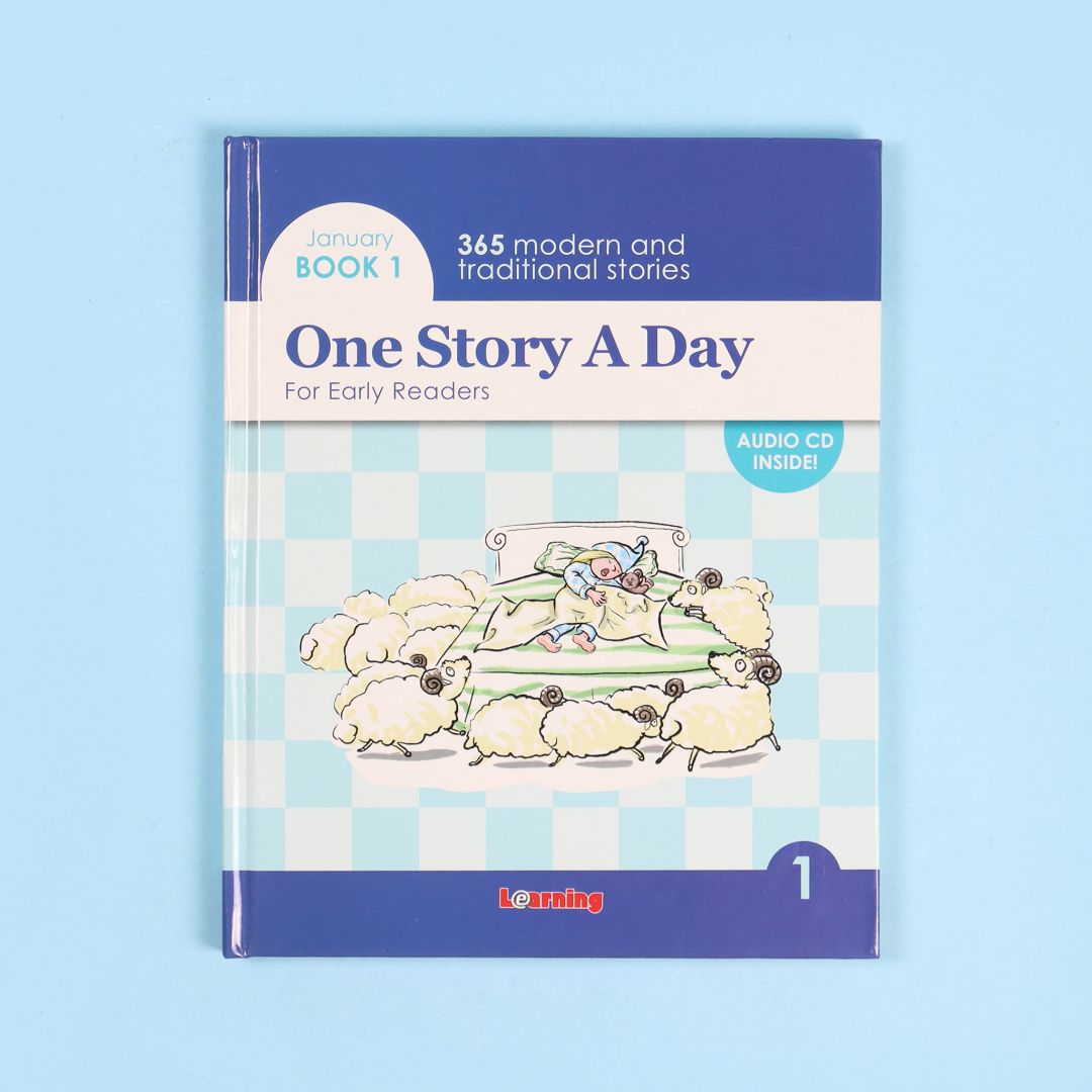 One Story A Day Series - Hard Cover - 12 Books + 12 CDs