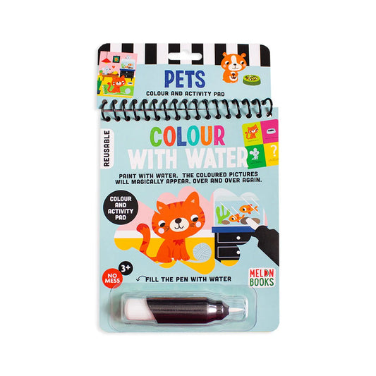 Colour with Water Pets Activity Pad