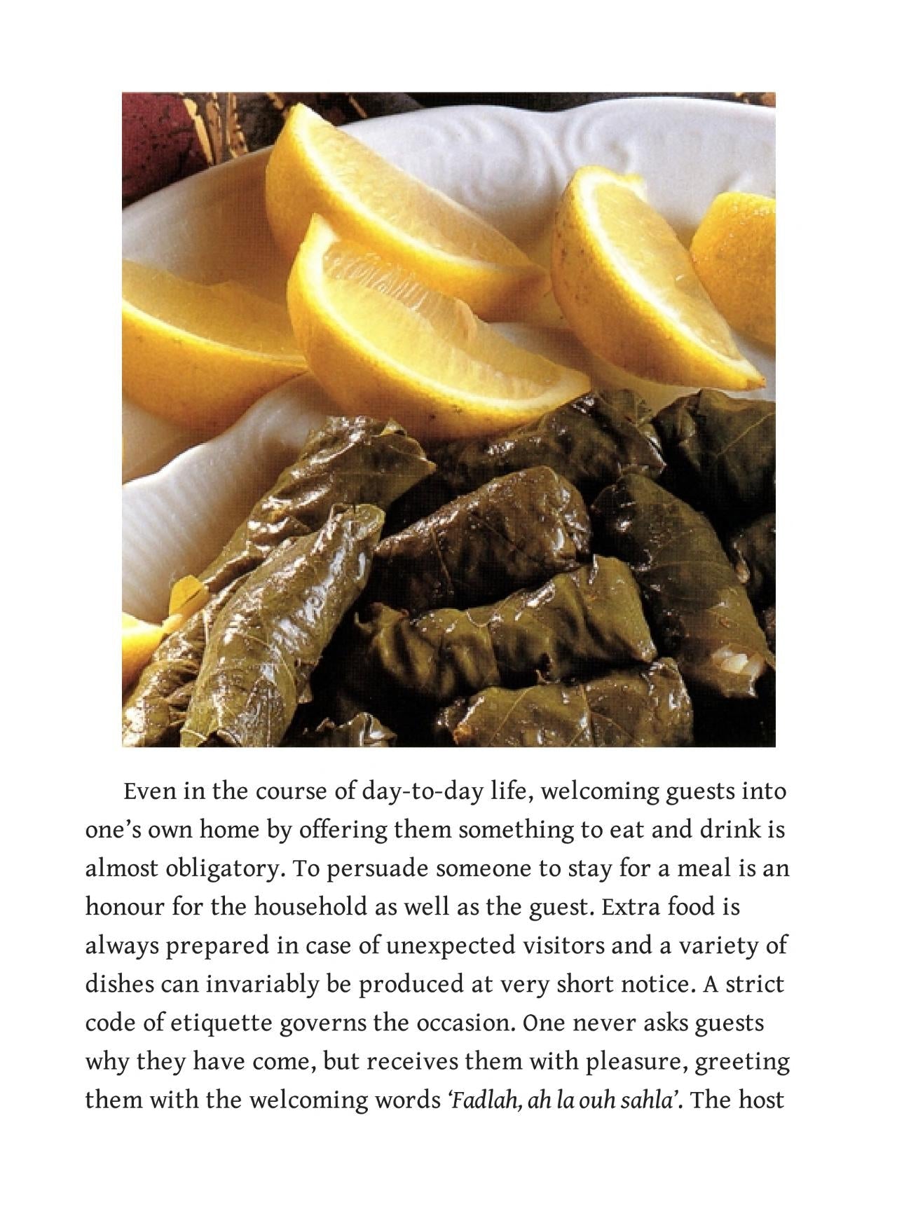 Foods of the Lebanon