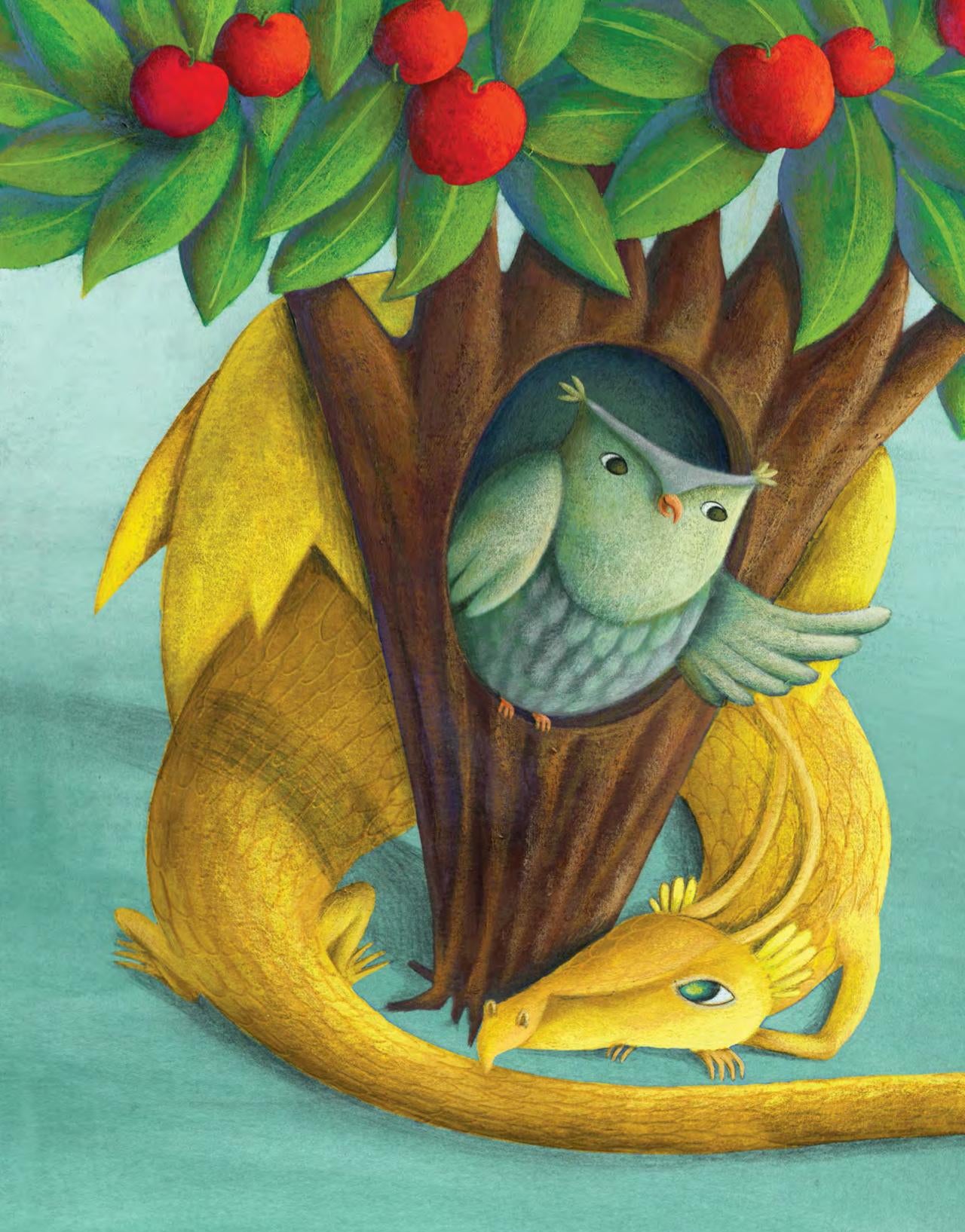 التنين الذى صار شجرة