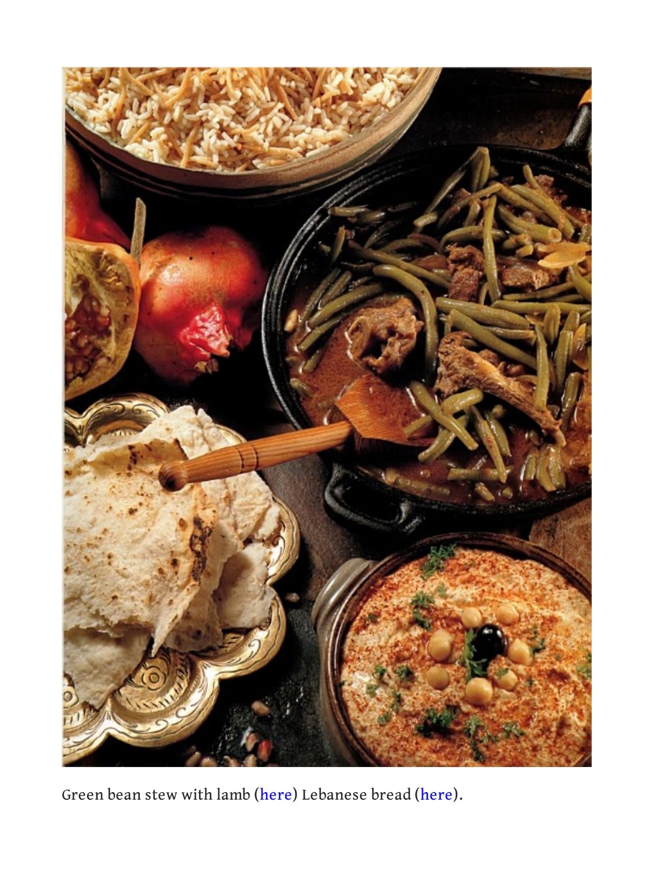 Foods of the Lebanon