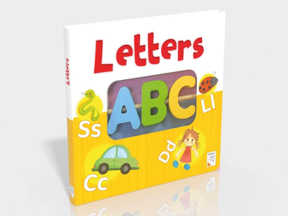 Letters ABC - سلسلة الكتاب التفاعلي الأول - ورق مُقوى