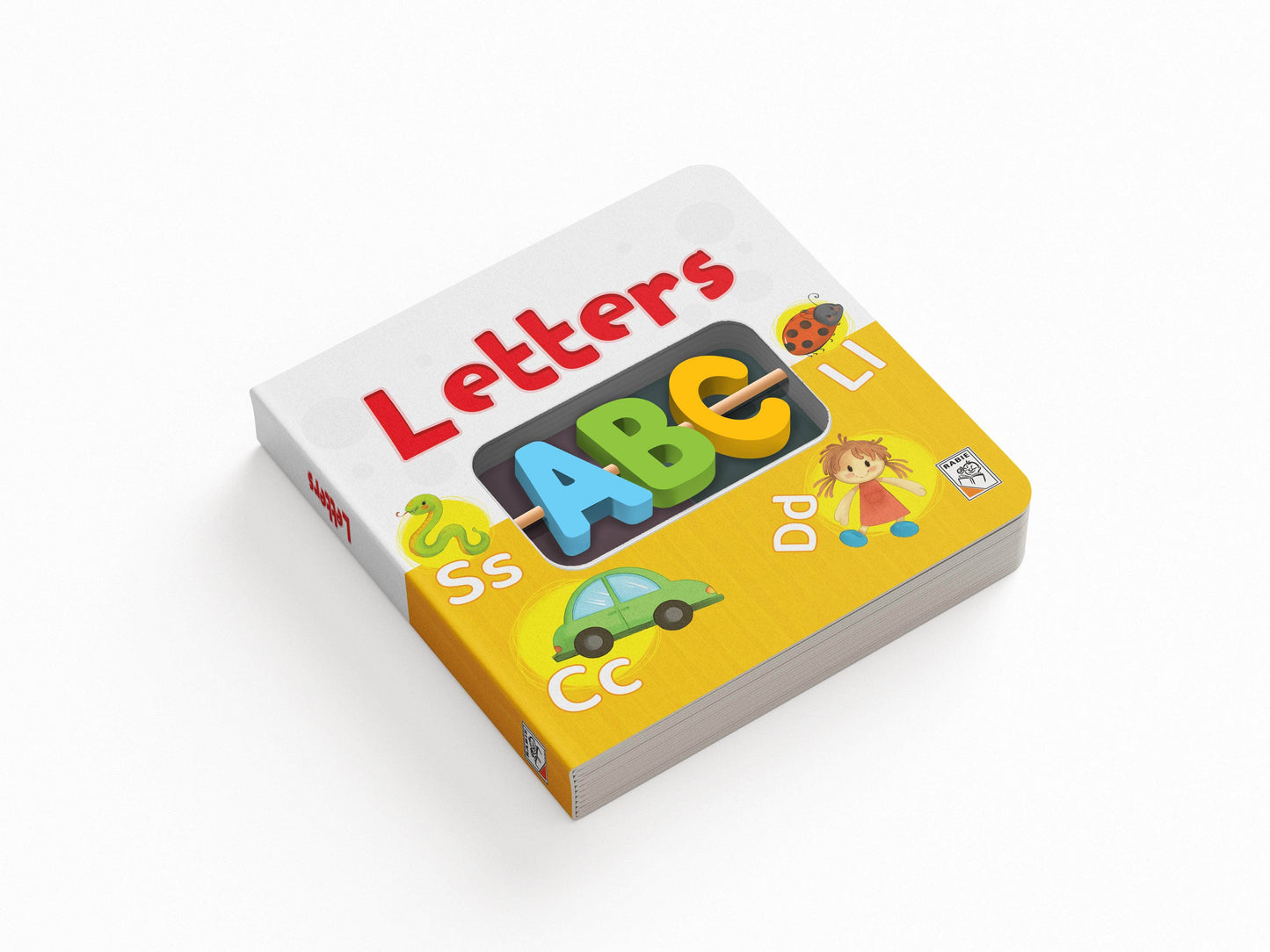 Letters ABC - سلسلة الكتاب التفاعلي الأول - ورق مُقوى