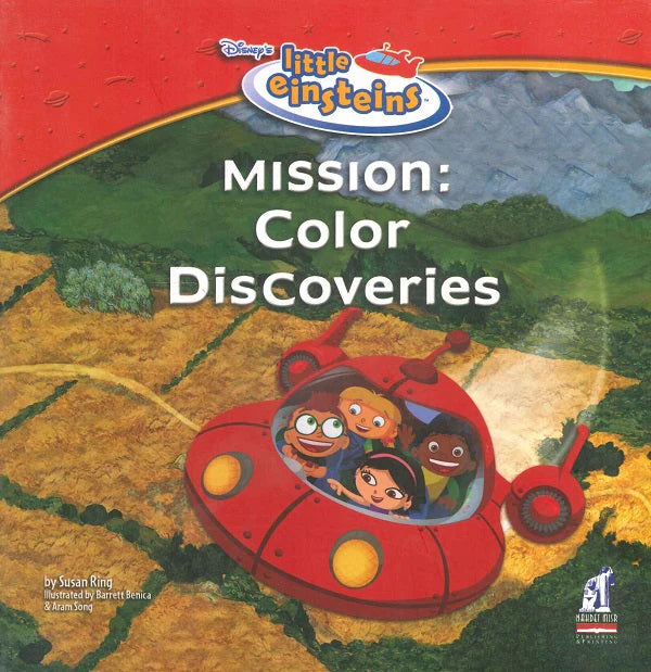 Mission: Color Discoveries - Little Einsteins - Hard Cover