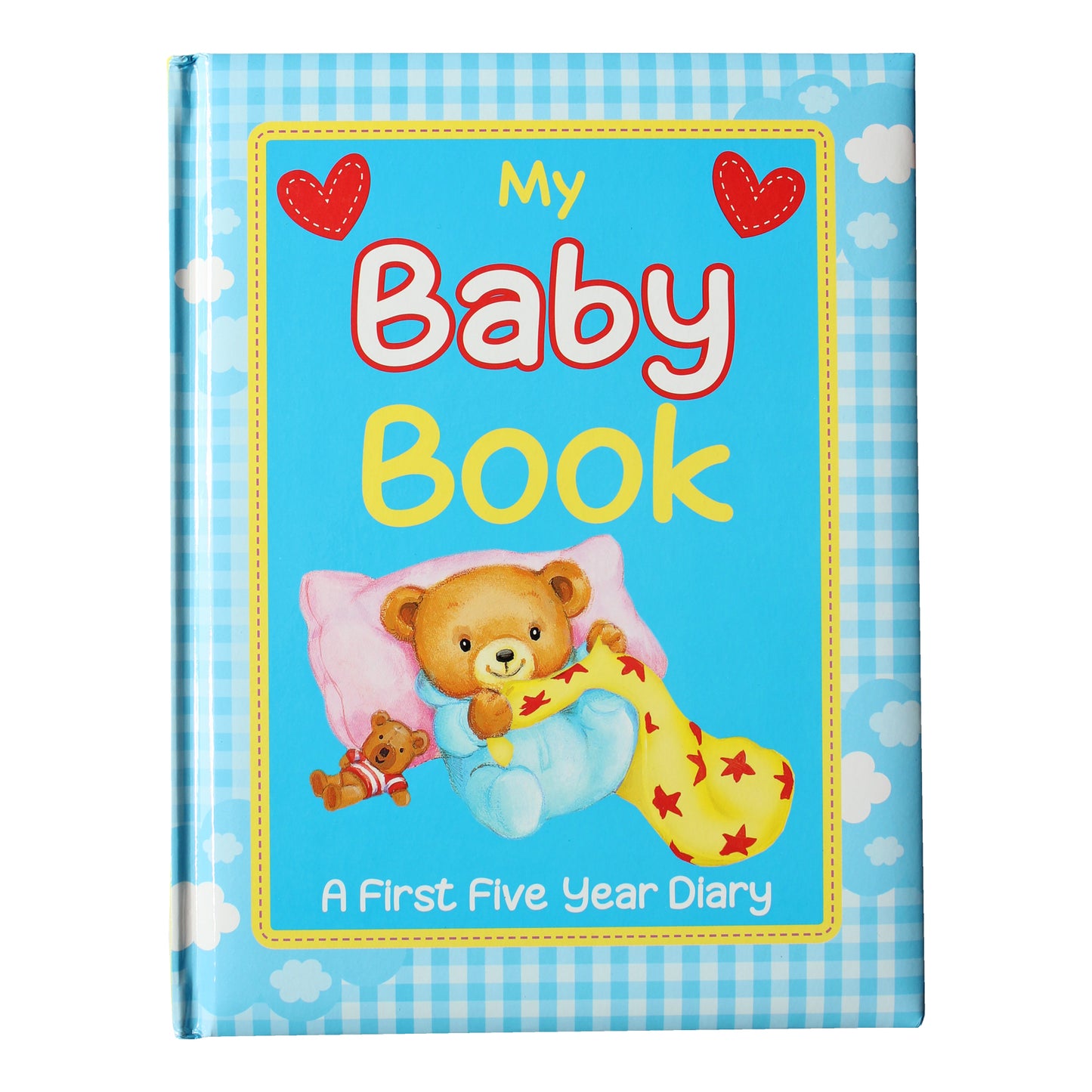 My Baby Book: A First Five Year Diary  (Blue) - Hard Cover