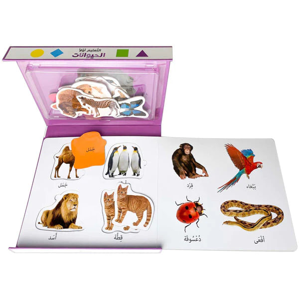 الحيوانات - سلسلة التعليم أولاً - مجموعة اللعب - صندوق
