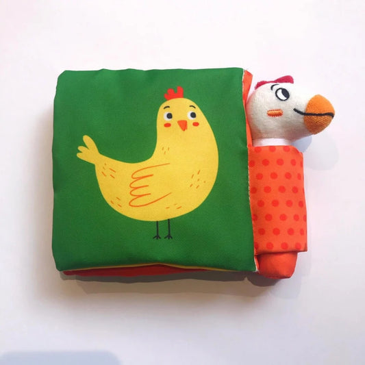 الدجاجة والصوص - سلسلة كتابي الناعم - قماش
