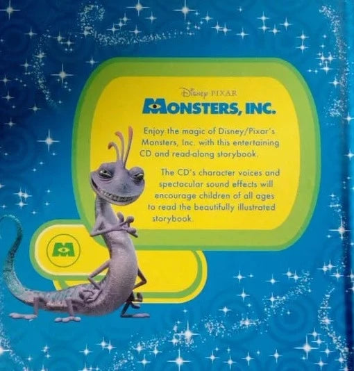 Monsters, Inc. Disney + CD- Hard Cover