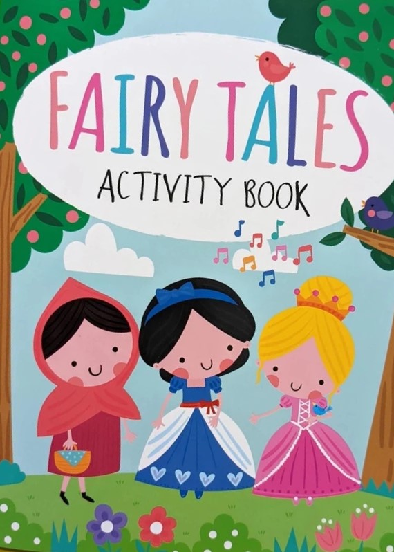 Fairy Tales Board Game Set - Board Game and Activity Book