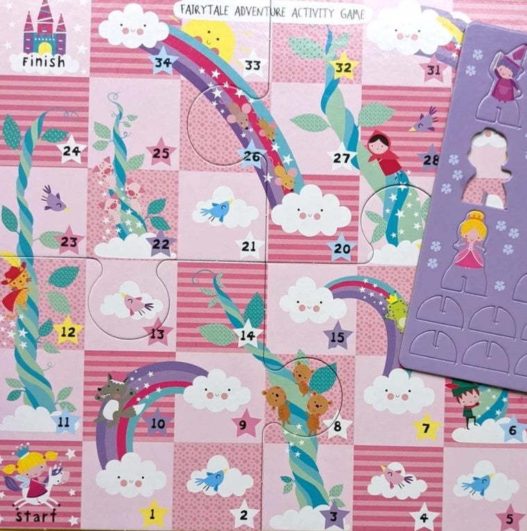 Fairy Tales Board Game Set - Board Game and Activity Book
