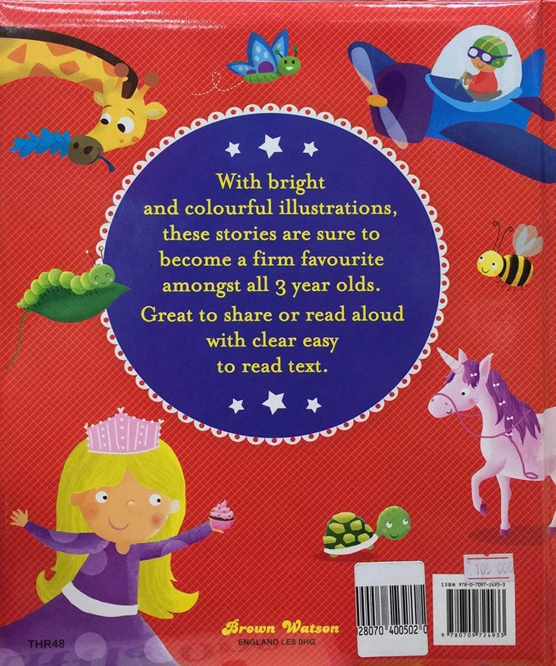 Stories for 3 Year Olds - Large Print - Padded
