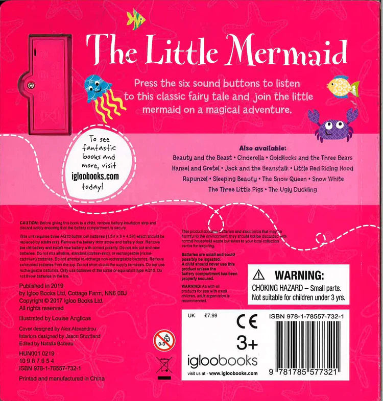 Noisy Readers: The Little Mermaid - Board Book