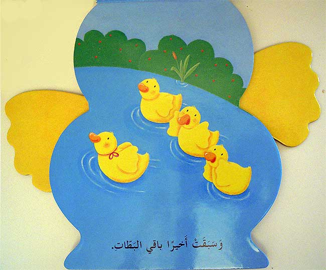 البطبوطة بدورة  - سلسلة العب مع الحيوانات - ورق مُقوّى